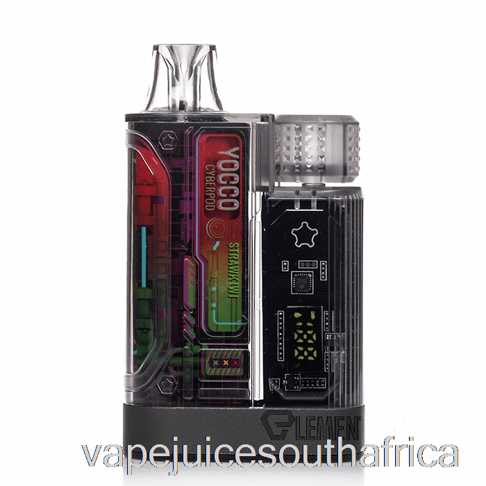 Vape Pods Yocco Cyberpod 12000 Disposable Strawkiwi